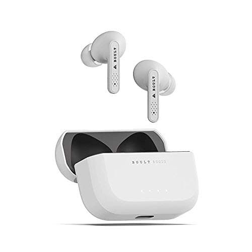 (Renewed) Boult Audio AirBass Propods True Wireless in-Ear Earphones with Touch Controls, Fast Charging with Type C Port & Playtime Upto 24 Hours with