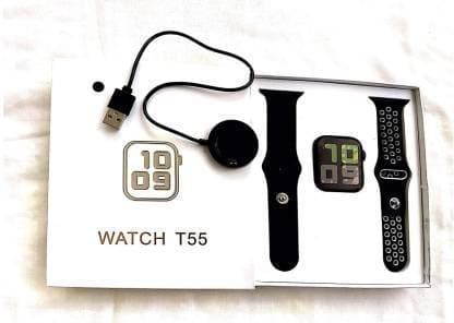 Indi AVTAAR T55 Waterproof Smart Watch Series 6 with. Heart Rate| |Fitness| |Full Touch Display| |Calling Feature|