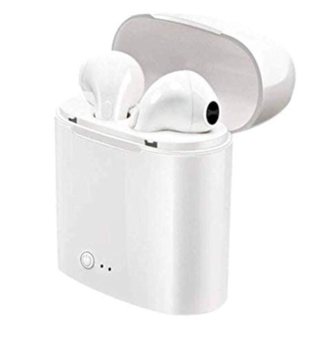 Lovie's Accessories i-7sTws Series Bluetooth Wireless Earphones with Mic- i7s TWS Wireless Bluetooth Earphone Mini Twin Portable Bluetooth Headset,wit