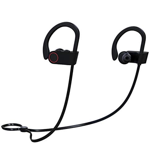WEARFIT Charge I 140 mAh Battery | Bluetooth 4.1 Earphones - HD Stereo Bluetooth Headset, Qualcomm CSR 8635, Bluetooth Neckband Headphone w/Mic IPX6 S