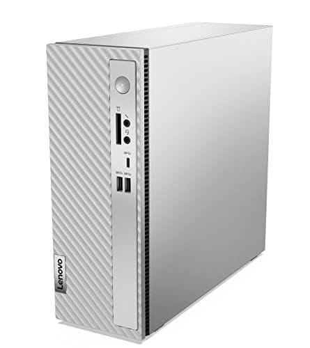 Lenovo IdeaCentre 3 Desktop (12th Gen Intel Core i3-12100/16GB/512GB SSD/Windows 11/MS Office 2021/Integrated UHD Graphics 730/WiFi 6/Bluetooth 5.2/Mineral Grey), 90SM009SIN