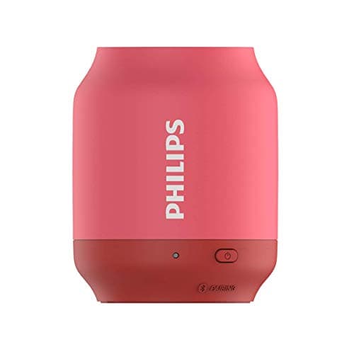 Philips Audio BT51P/00 2w Channel Wireless;Bluetooth Built-in Speaker,Pink