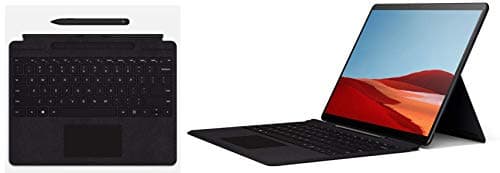 Microsoft Surface Pro X 1876 13-inch Laptop (Microsoft SQ1/8GB/128GB SSD/Windows 10 Home/Microsoft SQ1 Adreno 685 GPU Graphics), Matte Black+Surface P