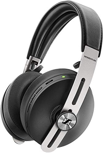 (Renewed) Sennheiser Momentum 3 Wireless Noise Cancelling Headphones with Alexa, Auto On/Off, Smart Pause Functionality and Smart Control App, Black