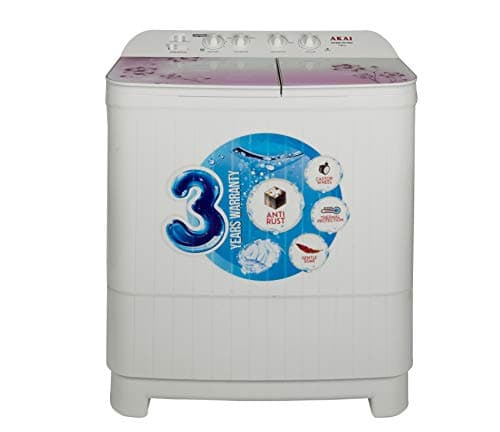 Akai 7.8 kg Semi Automatic Top Loading Washing machine (AKSW-7811RD)