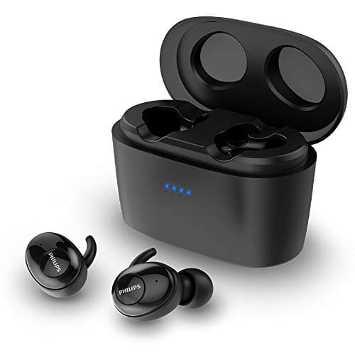Philips Audio UpBeat SHB2515 Bluetooth 5.0 Truly Wireless Earbuds with Mic, 110 Hours of Playtime, Noise & Echo Cancellation, Smart Bluetooth Pair