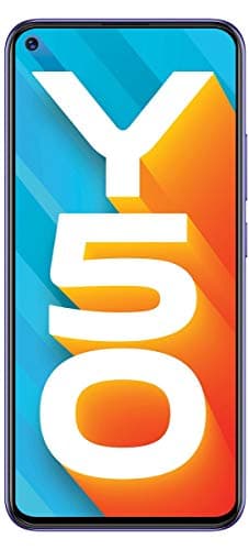 (Renewed) Vivo Y50 (Iris Blue, 8GB RAM, 128GB Storage) Without Offer