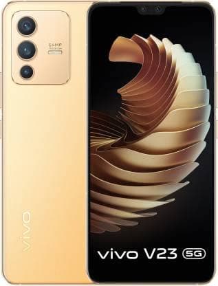 (Renewed) Vivo V23 5G(Sunshine Gold, 12GB RAM, 256GB Storage)