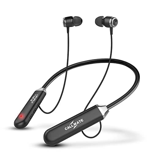 CALL MATE Flex Tune Wireless Neckband 40 Hours Backup with 150 hrs Standby Time Bluetooth Headset (in The Ear)