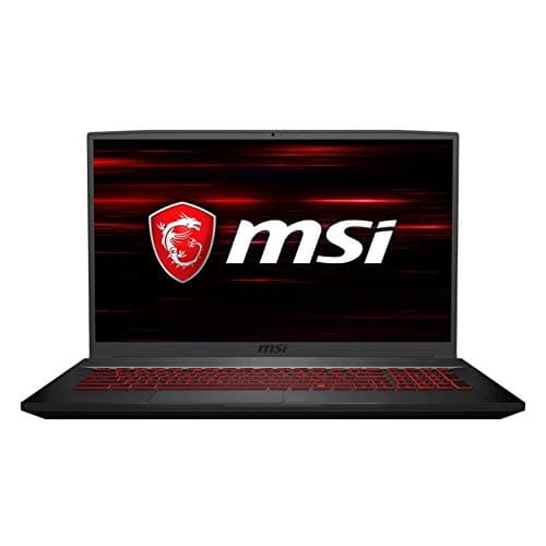 MSI GF75 Thin 8RD-076IN 2019 17.3-inch Gaming Laptop (8th Gen Core i7-8750H/8GB/128GB NVMe M.2 SSD/1TB/Windows 10 Home/4GB Graphics/2.2 Kg), Black