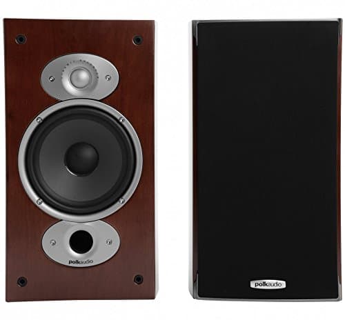 Polk Audio RTI A3 Bookshelf Speakers (Pair, Cherry) Speakers