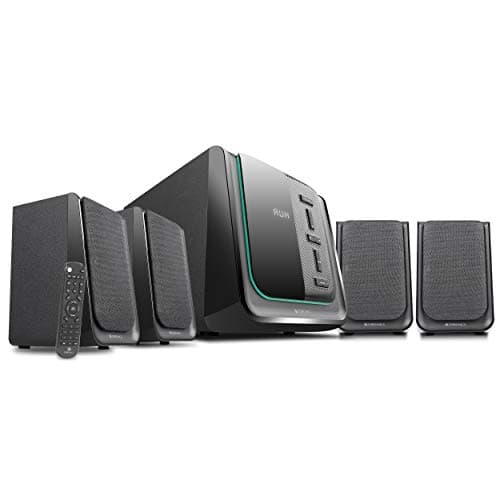 Zebronics Zeb-Pristine 4.1 Multimedia Speaker with Bluetooth connectivity,USB Input,sd Card Input and aux connectivity