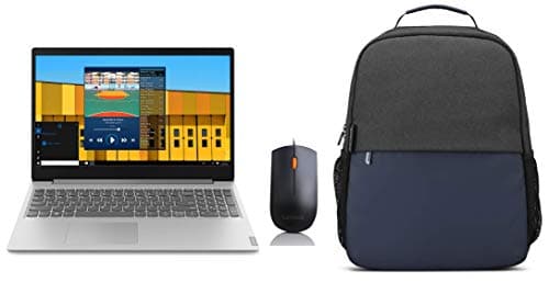 Lenovo IdeaPad S145 81W800C3IN 15.6" FHD Thin & Light Laptop (10th Gen I3-1005G1/4GB/256GB SSD/Win10/MSO/Integrated Graphics)+ Lenovo 15.6 in