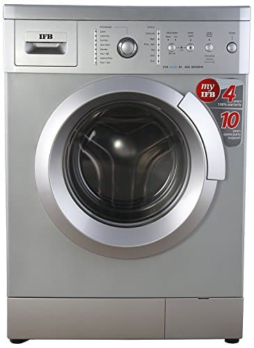 IFB 6 kg Fully-Automatic Front Loading Washing Machine (Eva Aqua SX, Silver, Inbuilt Heater, Aqua Energie water softener)