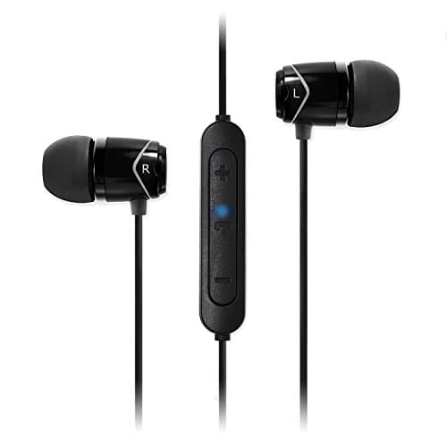 Soundmagic E10BT Bluetooth Stereo Earphones with Mic (Black)