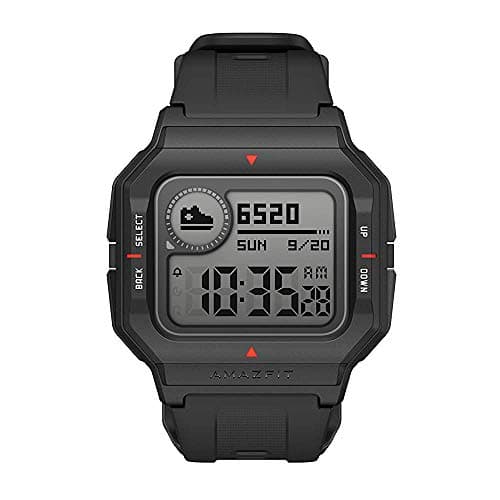 (Renewed) Amazfit Neo Smart Watch- Black (28-Day Battery Life Compatible with Android and IOS 5ATM)