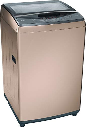 Bosch 7.5kg Fully Automatic Top Loading Washing Machine(WOA752R0IN, Champagne)