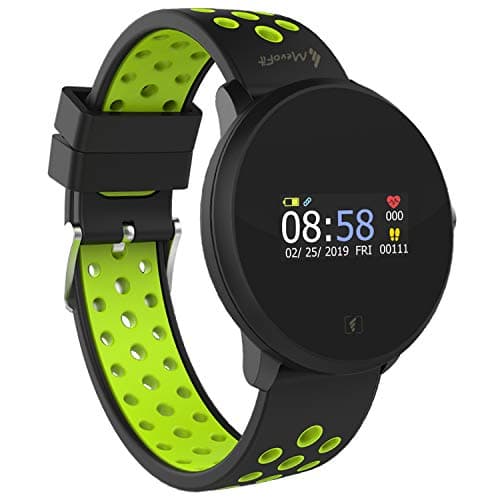 MevoFit Race-Dive Sports-Smart-Watch for Fitness & Sports PRO Sporty-Swimproof-Smart-Watch, All Activity Tracking (Green)