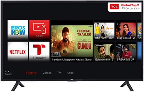 TCL 123.15 cm (49 Inches) Full HD LED Smart TV 49S62FS (Black)