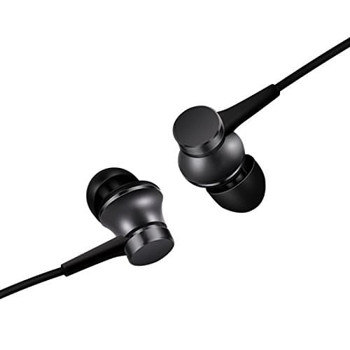 (Renewed) Mi Basic in-Ear Headphones with Mic (Matte Black)