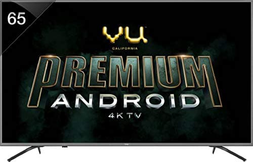 VU 163 cm (65 Inches) 4K Ultra HD Smart LED TV 65 OA (Silver) (2019 Model)
