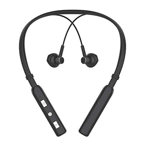 U&I Fusion Series Wireless Bluetooth In Ear Neckband Earphone with Mic (Black)