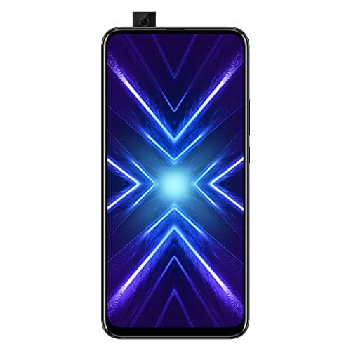 Honor 9X (Midnight Black, 4+128GB Storage) -Pop up Front Camera & 48MP Triple Rear Camera