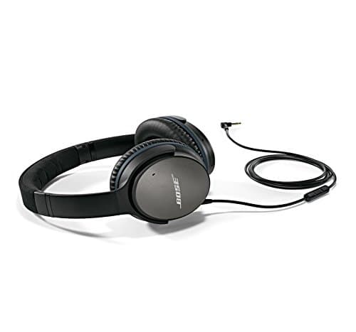 Bose QuietComfort 25 Acoustic Noise Cancelling Headphones for Apple devices - Black, Wired