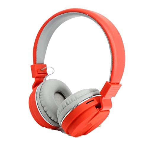 Rewy SH12 Wireless Bluetooth V4.2 Headphones with Stereo Sound/Hands Free Calls/Portable and Foldable/Noise Cancellation Compatible with Android, iOS