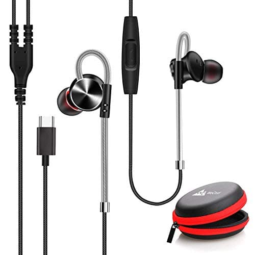 (Renewed) Wecool Mr. Bass W010 Wired In-Ear Earphone With Mic (Black)