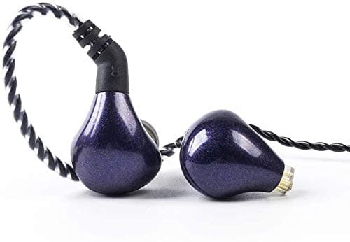 BLON BL03 in Ear Earphone,10mm Carbon Diaphragm Dynamic Drive in Ear Earphone, Metal Shell Bass HiFi DJ in Ear Monitor with 2pin Detachable Cable with