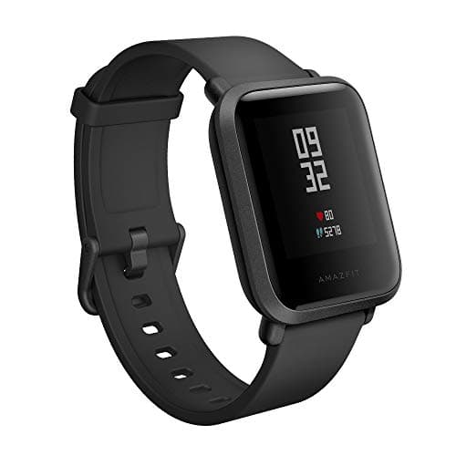(Renewed) Amazfit Bip Smartwatch with All-Day Heart Rate and Activity Tracking (A1608 Black)