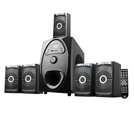 Zebronics Zeb-Tonic 5.1 Channel Multimedia Speaker with Bluetooth & Remote Multimedia Speaker Systems