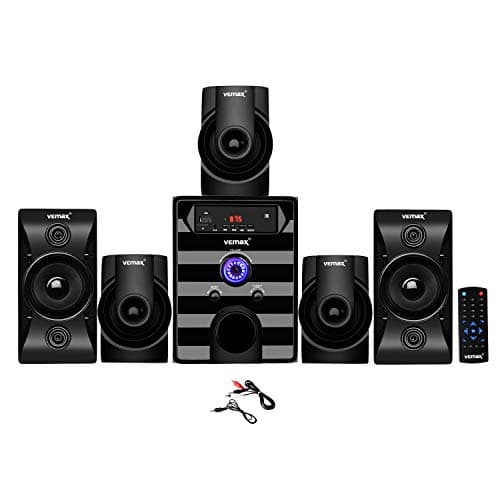 Vemax Rio 5.1 Bluetooth Multimedia Home Theater System with FM, Pen Drive, Mobile Aux