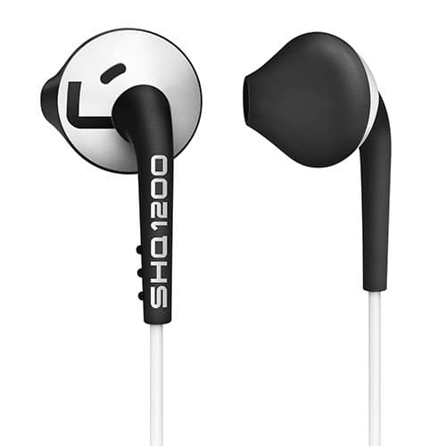 Philips ActionFit SHQ1200WT/28 In-ear Headphones (Black and White)