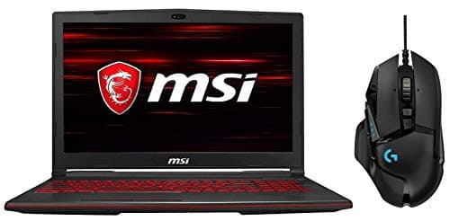 MSI Gaming GL63 9RCX-220IN Intel Core i7-9750H 9th Gen 15.6-inch Gaming Laptop (8GB/512GB NVMe SSD/Windows 10 Home/GTX 1050 Ti, 4GB Graphics/Black/2.2