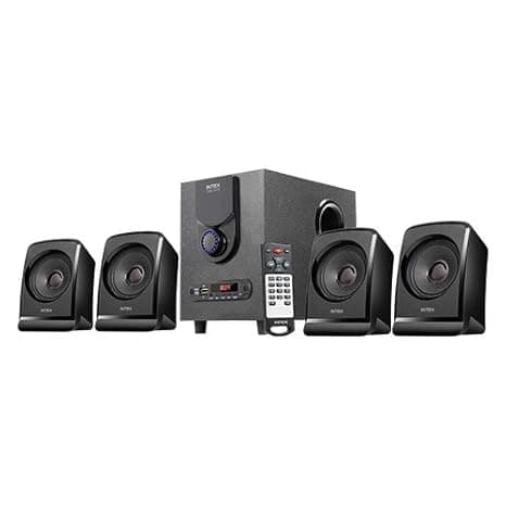 Intex IT-2622 TUF BT Economical Range 4.1 Channel Multimedia Speakers (Black)