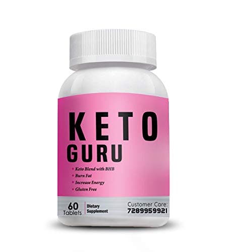 Vokin Biotech Keto Guru Tablets for weight loss 60 Tablets (Pink) (Pack Of 1)