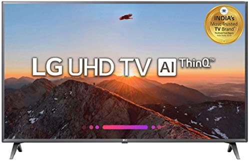 LG 108 cm (43 Inches) 4K UHD LED Smart TV 43UK6560PTC (Black) (2018 model)