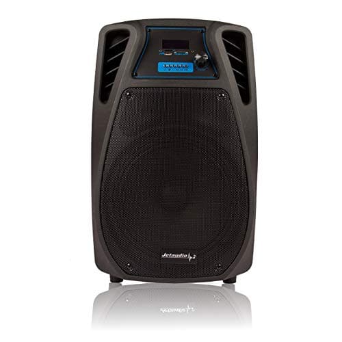 Jetaudio 10 Inch Portable Trolley Speaker with Bluetooth, FM, Karaoke & Record Function(Jetaudio 10RA)