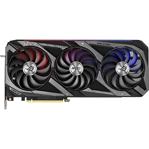 ASUS ROG Strix NVIDIA GeForce RTX 3070 V2 OC Edition Gaming Graphics Card (PCIe 4.0, 8GB GDDR6, LHR, HDMI 2.1, DisplayPort 1.4a, Axial-tech Fan Design, 2.9-Slot, Super Alloy Power II, GPU Tweak II)