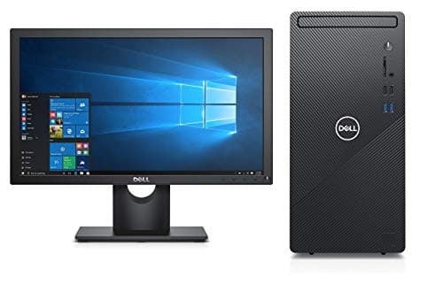 Dell Inspiron 3880 10th Gen Intel Core i3 Desktop (8GB RAM/1TB HDD/Windows 10/Ms Office 2019/WiFi, Bluetooth) (Desktop with Dell E2016HV, 20" Moni