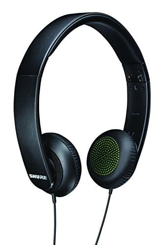 Shure SRH144 Semi-Open Portable Collapsible Headphones (Black)
