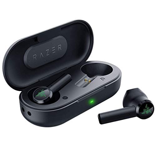 (Renewed) Razer Hammerhead True Wireless Bluetooth Earbuds: Ultra Low-Latency - Water Resistant - Bluetooth 5.0 Auto Pairing - Matte Black RZ12-029701