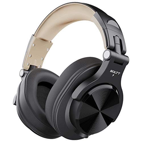 Fire-Boltt Blast 1400 Over -Ear Bluetooth Wireless Headphones with 25H Playtime, Thumping Bass, Lightweight Foldable Compact Design with Google/Siri V