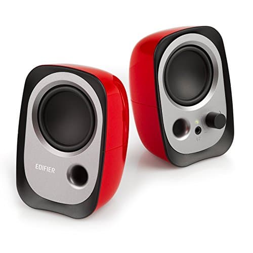 Edifier R12U Stereo Computer Bookshelf Speakers (Red)