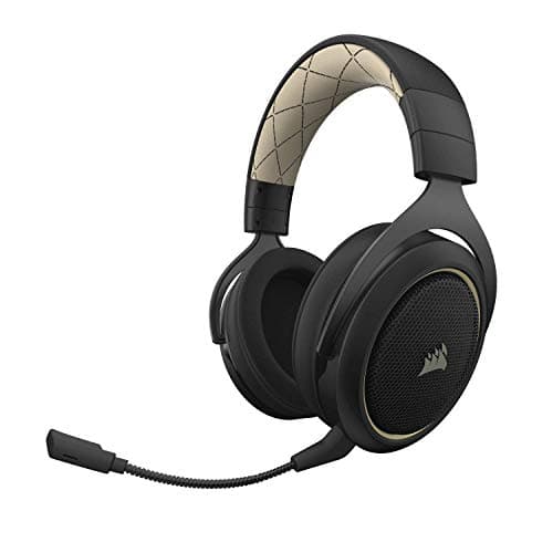 Corsair CA- 9011178-AP HS70 7.1 Surround Sound Wireless Gaming Headset - Special Edition Gold