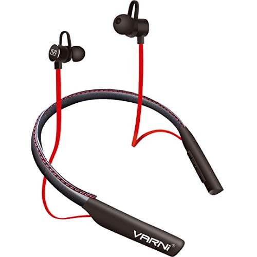 VARNI B995 Wireless Bluetooth In Ear Neckband Earphone with Mic (Black)