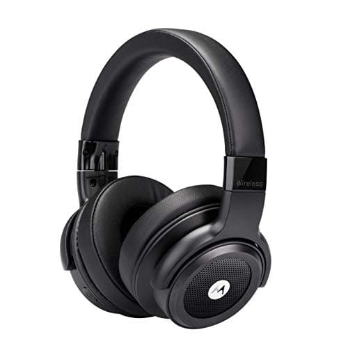 (Renewed) Motorola Escape 800 ANC Wireless Active Noise Cancellation Headphones with Alexa (Black)