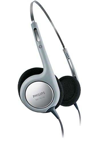 (Renewed) Philips SBCHL140/98 On-Ear Headphones (Gray)